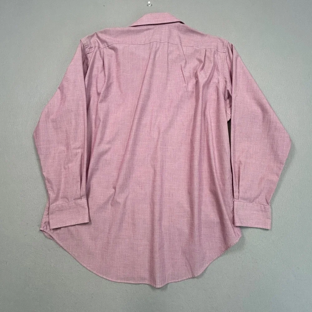 Lauren Ralph Lauren Red Non Iron Button Down Long Sleeve Dress Shirt 16.5 32/33